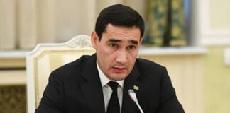 Serdar Gurbangulyyevich Berdimuhamedov Elected President of Turkmenistan
