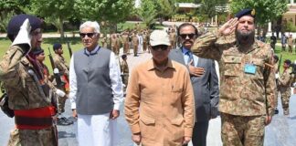 Shehbaz Visits North Waziristan -Army Chief Welcomes- Lt Gen Faiz Gives Briefing – PM announces University & Medical College