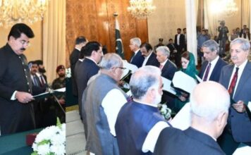 Federal Cabinet of Prime Minister Shahbaz Sharif Takes Oath Finally