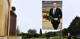 President Ilham Aliyev paid tribute to Azerbaijanis who died for the victory over fascism