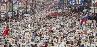 IMMORTAL REGIMENT OF NAZI RUSSIA