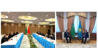 Turkmen FM holds bilateral meetings withing the Framework of CARs & China FM Ministers Meeting