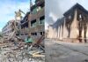 Russian army continues to hit the residential areas of cities, endangering civilians.