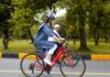 Danish Ambassador Participates in Cycling Rally to Raise Awareness on Trafficking in Persons
