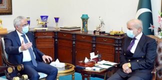 Prime Minister lauds the efforts of Ambassador Dahroug to promote Egypt-Pak Cooperation
