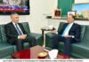 Minister Reiterates Pakistani Commitment to TAPI Project in Meeting with Ambassador Turkmenistan