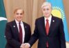 Kazakhstan Pakistan Leaders Exchange Views on Enhancing Mutual Cooperation