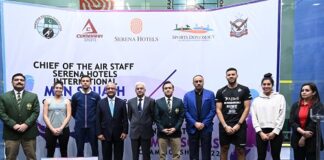 Egyptian Players Winners of CAS-Serena Hotels COMBAXX Squash Championship