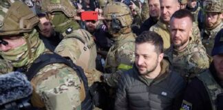 Zelensky’s Surprise Visit to Kherson to Celebrate Liberation from Russian Occupation