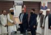 Pakistan-Palestinian Forum on a solidarity visit in memory of the Balfour Declaration to Embassy of Palestine
