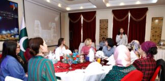 National cuisine of Azerbaijan presented in Pakistan by Spouse of Ambassador