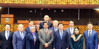 Chairman of the Mazhilis of Kazakhstan Visits Pakistan – Speaker Welcomes @ Parliament House