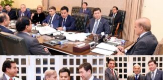 Chairman of the Kazakh Parliament calls on PM of Pakistan – Looking Forward to Visit of President Tokayev : Shehbaz