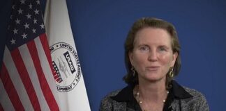 USAID Deputy Administrator Isobel Coleman at the United Nations International Conference on Climate Resilient Pakistan