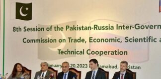 8th Session of Pakistani-Russian Intergovernmental Commission on Trade, Economic, Scientific and Technical Cooperation