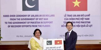 Vietnam helps Pakistan address typhoon aftermaths