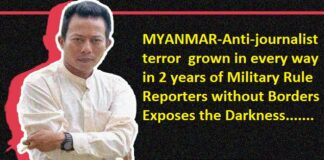 MYANMAR – Anti-journalist terror has grown in every way in two years of Military Rule -Reporters Without Borders