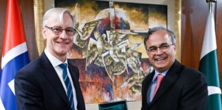 Norwegian Deputy Foreign Minister, Mr. Erling Rimestad Visits Pakistan – New Avenues of Coop Discussed