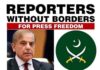 Reporters without Borders (RSF) urges Shehbaz Sharif’s government not to criminalize comments about Armed Forces