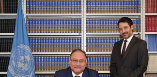 Representative of Kazakhstan to the UN Signs Optional Protocol to the Convention on the Rights of the Child