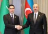 Presidents of Turkmenistan and Azerbaijan Meet @ Sidelines of NAM Contact Group Summit