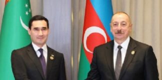 Presidents of Turkmenistan and Azerbaijan Meet @ Sidelines of NAM Contact Group Summit