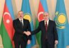 Presidents of Kazakhstan & Azerbaijan Make Joint Press Statements
