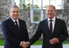 Presidents of Uzbekistan and Germany Discuss the Possibilities of Enhancing Multifaceted Relations