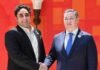 Deputy Foreign Minister Kazakhstan & FM Pakistan Meet in India