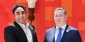 Deputy Foreign Minister Kazakhstan & FM Pakistan Meet in India