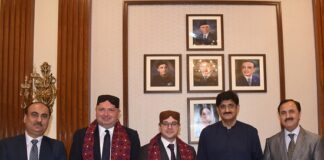 President of the National Coordination of Italian Ombudsmen Visits Karachi