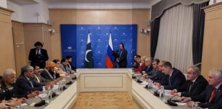 Chairmen of Pakistani Senate and Russian Duma Discuss Cooperation in Trade,Energy