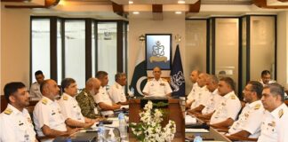 PAKISTAN NAVY READY TO THWART ANY AGGRESSION AGAINST THE HOMELAND