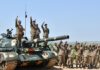 COAS witnesses Field Fire and Battle Drills @ Tilla Jogian Jehlum Exercise of Pakistan Army and Air Force