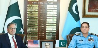 Air Chief Pakistan for Elevation of Partnership with Key Ally USA – Ambassador Donald Assures to Play Role to Address the Gaps in Training Domain