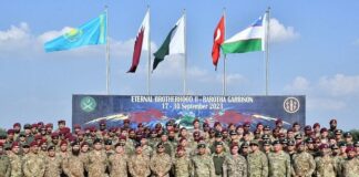 “Eternal Brotherhood-II” Special Forces Exercise Begins in Pakistan with Kazakh, Uzbek,Turkish,Qatar Participation