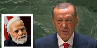 President Erdogan Raises Indian Illegally Occupied Jammu Kashmir Issue Again for Third Time at UNGA Disturbing Modi whom Erdogan Met at G-20