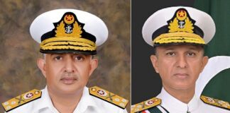 Vice Admiral Naveed Ashraf appointed as the new chief of Pakistan Navy