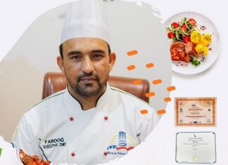 CORPORATE CHEF FAROOQ – Master of Pakistani , Chinese , Continental ,Thai , Afghani ,Indian/Mughlai , Arabic Cuisine