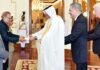 Ambassadors Designated of Qatar, Jordon, Czech Republic, Brunei, Holy See Present Credentials to President Pakistan