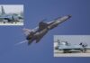 PAKISTAN AIR FORCE’S JF-17 THUNDER BLOCK 3 FIGHTER JET AND SUPER MUSHSHAK AIRCRAFT PARTICIPATING IN DUBAI AIRSHOW 2023
