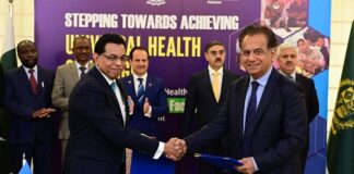 World Health Org and Pakistan Sign MoU of Cooperation on Universal Health Coverage