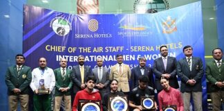 CAS- Serena Hotels International Squash Championship Concludes – Pakistan in Men Egypt in Women Victorious and Runner Up