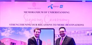 Serena Hotels and Telenor sign an MOU to expand ‘S TEL,’ setting a new standard in hospitality connectivity.