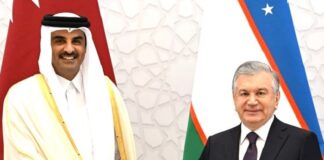 Emir of Qatar Expresses Support for Uzbekistan Afghanistan Pakistan Train Agreement