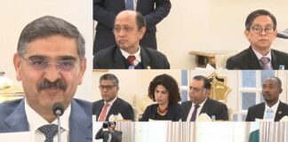 Caretaker Prime Minister Pakistan meets a group of envoys from African and ASEAN countries
