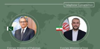 Pak Iran Foreign Ministers Discuss Return of Ambassadors & Close Coordination on Counter Terrorism