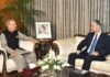 President Pakistan Appreciates Services of Ambassador Tajikistan for Promotion of Bilateral Relations