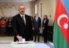AZERBAIJAN : Incumbent President Ilham Aliyev Clean Sweeps Early Presidential Election with 6% More Popularity than Previous Pole