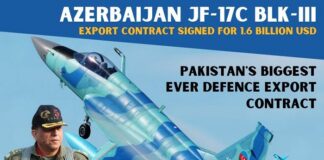 Azerbaijan State News Agency Reports Largest Ever Deal with Pakistan for J-F 17 Thunder while Islamabad is Silent